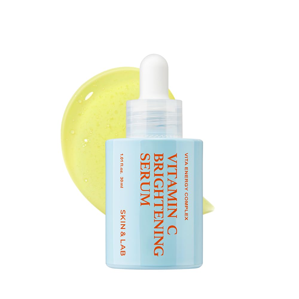 SKIN & LAB bottle front packaging showing label and 30ml size for easy use