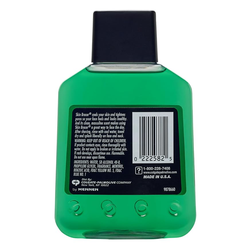 Pouring Skin Bracer into hand showcasing quick-absorbing cooling texture