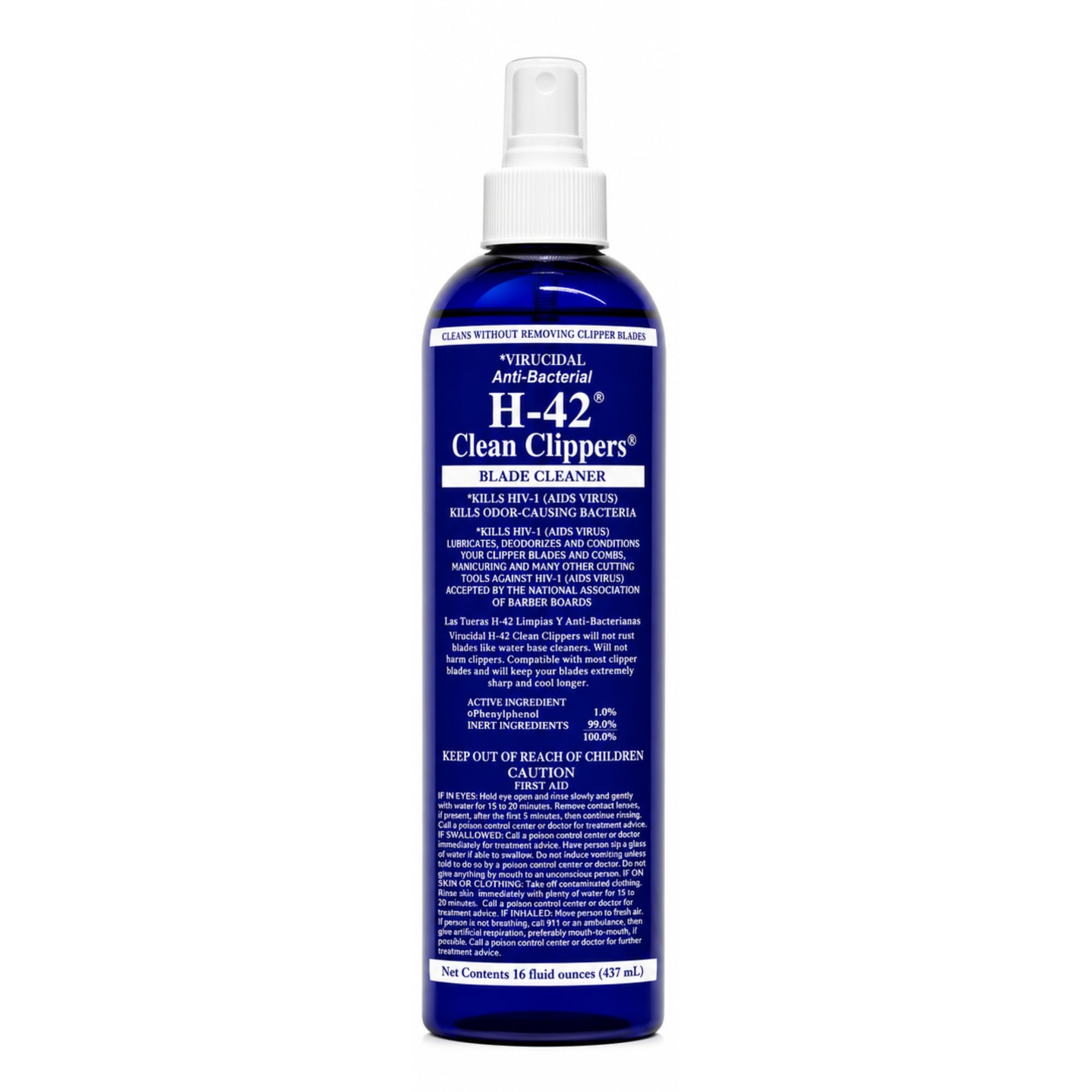 Skin Revolution H-42 front packaging showing label and 16oz bottle benefit: clear identification