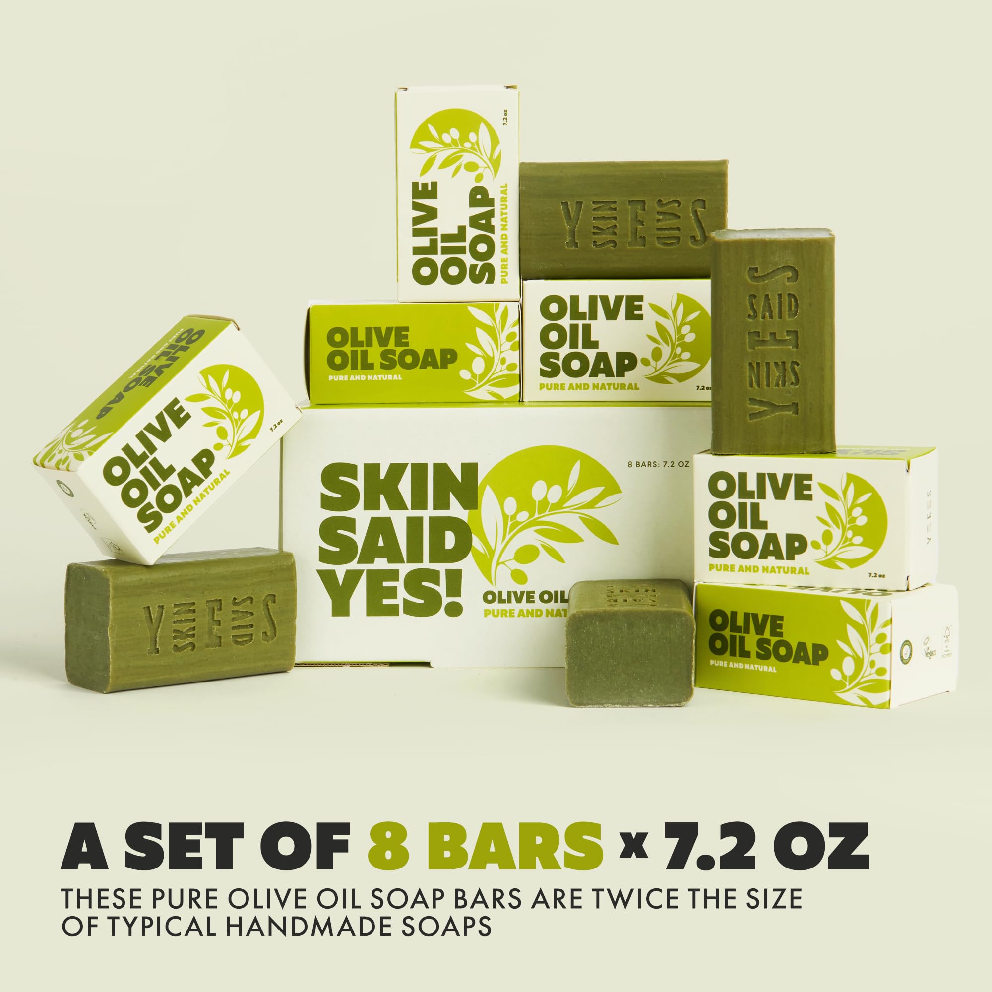 Skin Said Yes producing gentle lather on hands for soft cleansing