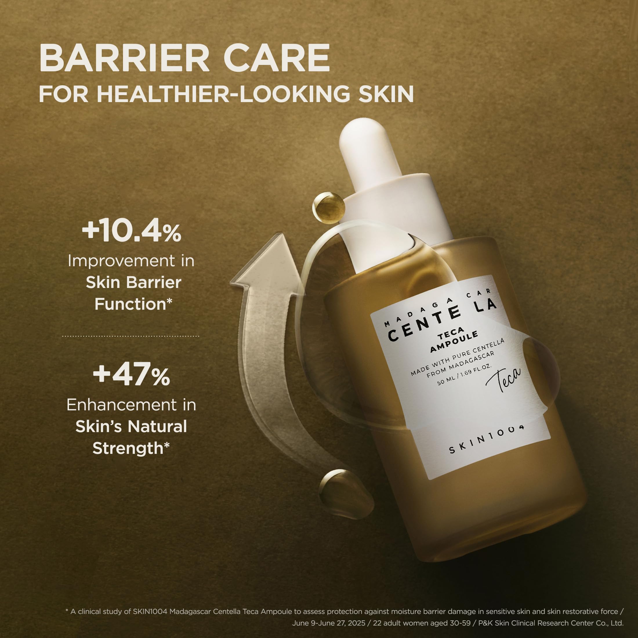 SKIN1004 liposome concept close-up suggesting improved ingredient delivery