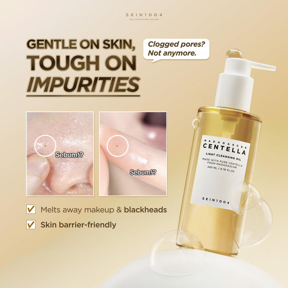 SKIN1004 texture drop on palm highlighting lightweight glide and spreadability