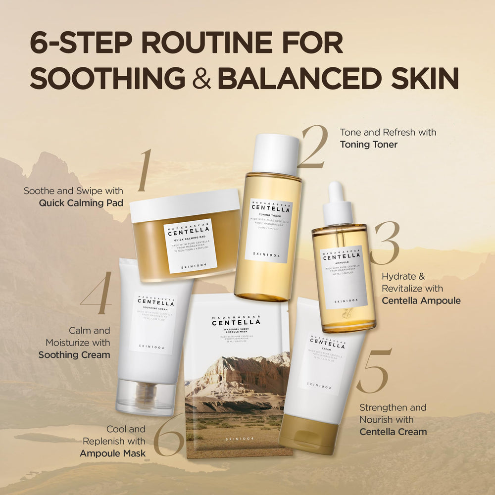 SKIN1004 lifestyle shot in bathroom routine illustrating simple everyday use benefit
