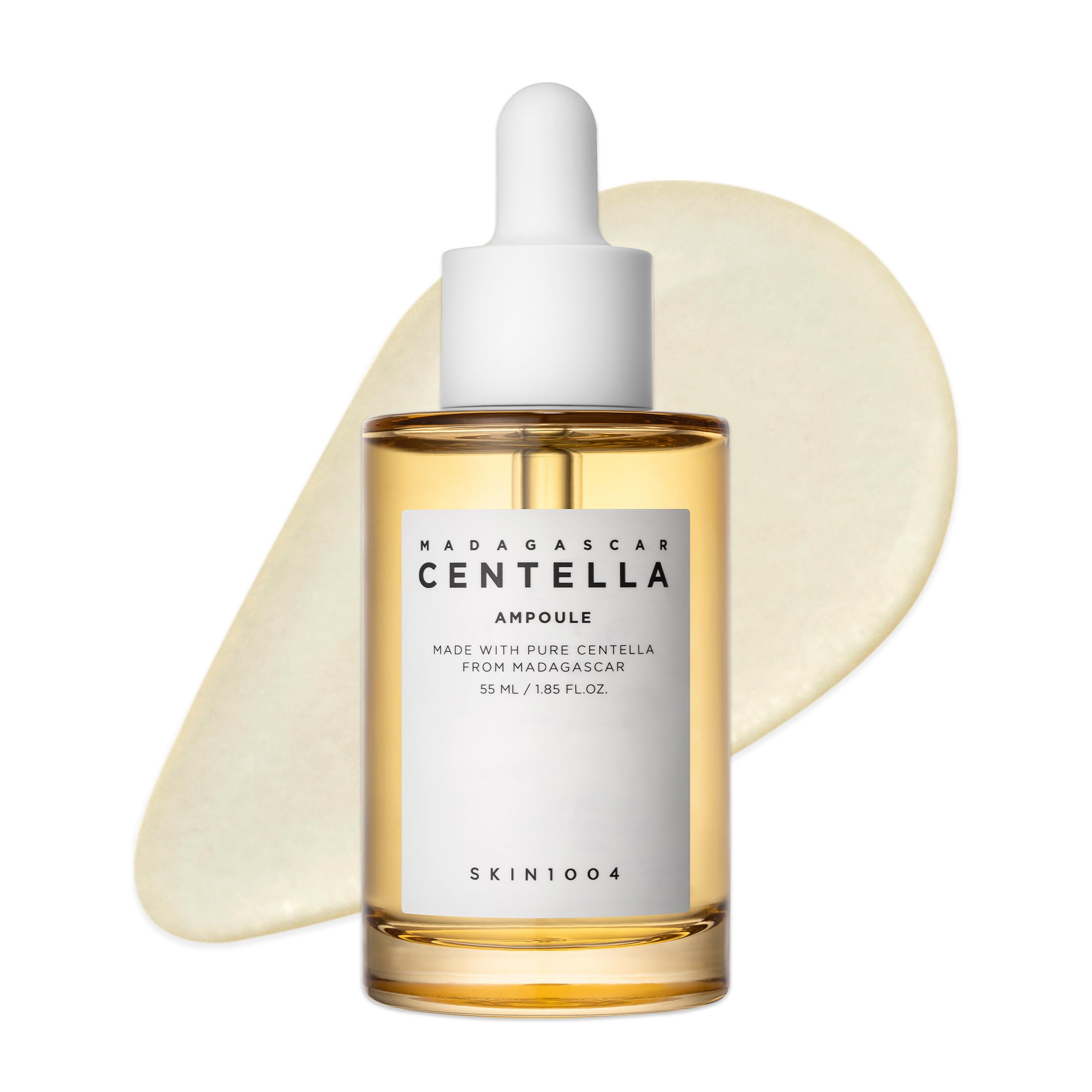 SKIN1004 bottle front view showing compact 55ml convenient hydrating ampoule
