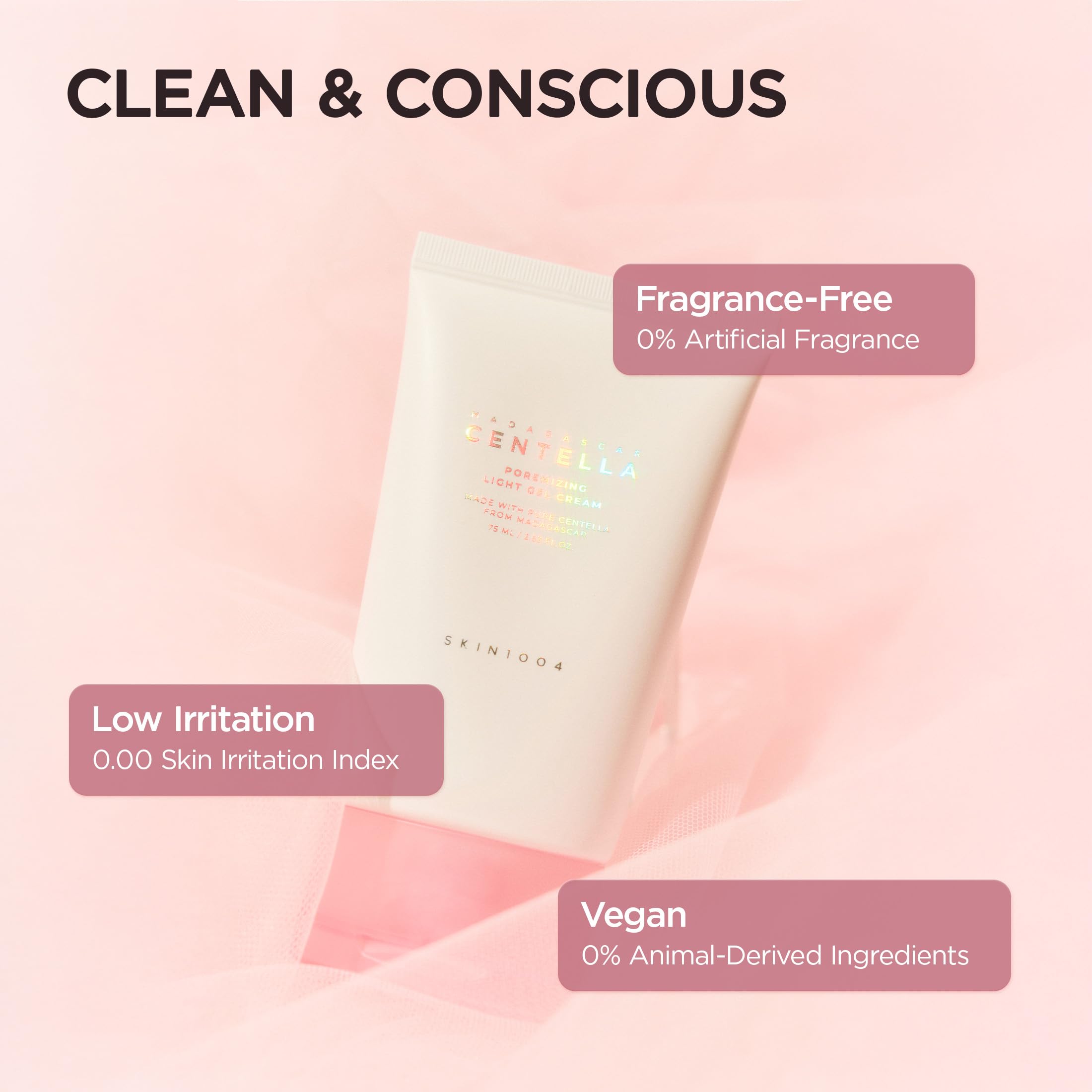 SKIN1004 next to coin for 75ml scale benefit: accurate size reference