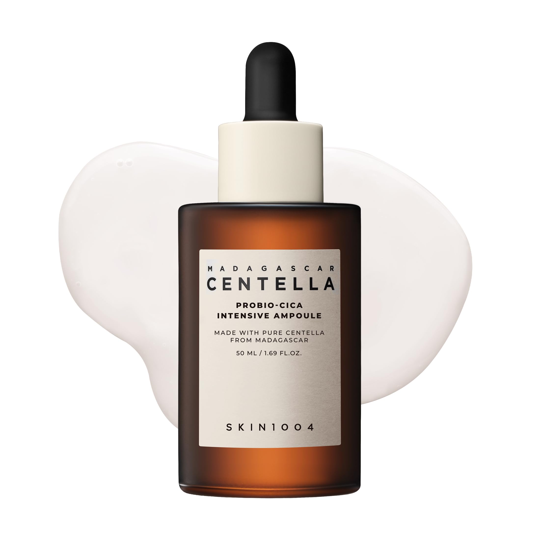 SKIN1004 front packaging showing ampoule bottle and label benefits