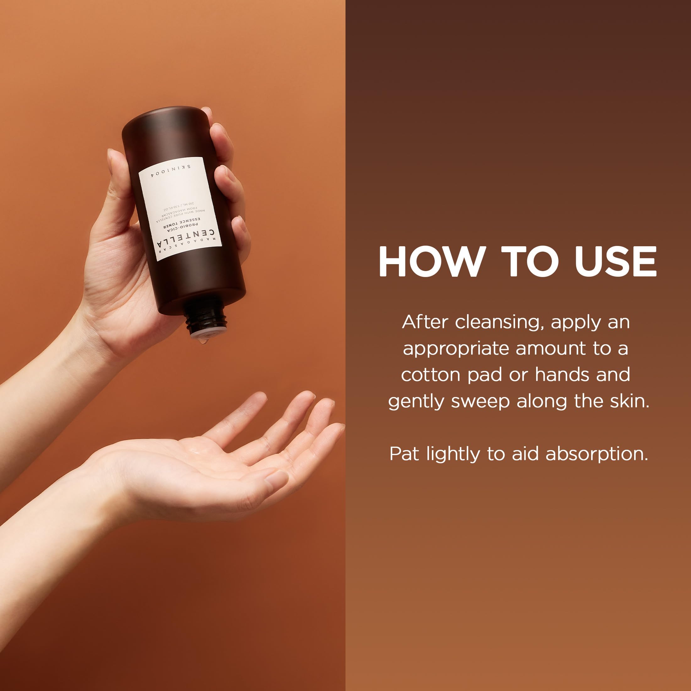 SKIN1004 210ml bottle next to common item for size reference and travel planning