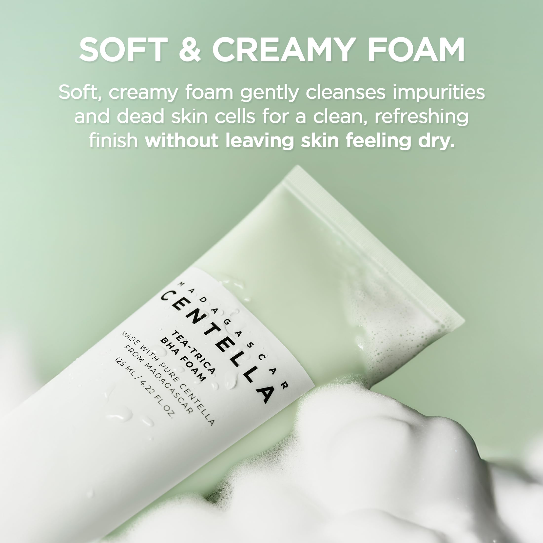 SKIN1004 cleanser staged in bathroom suggesting daily routine use