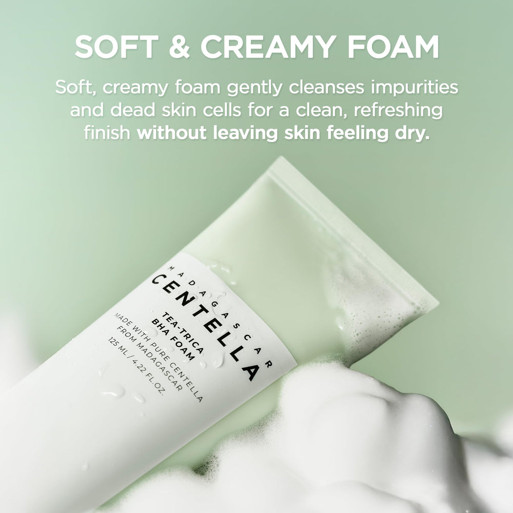SKIN1004 cleanser staged in bathroom suggesting daily routine use