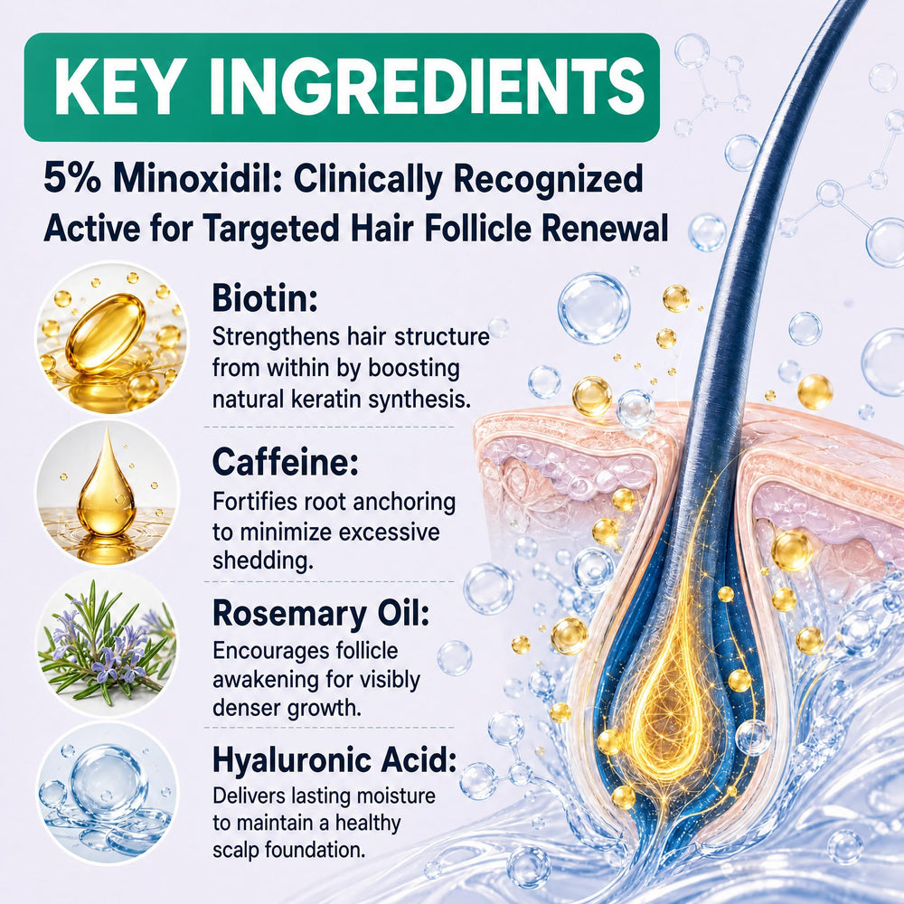 Skinaris topical texture on scalp demonstrating fast absorption and non-greasy finish