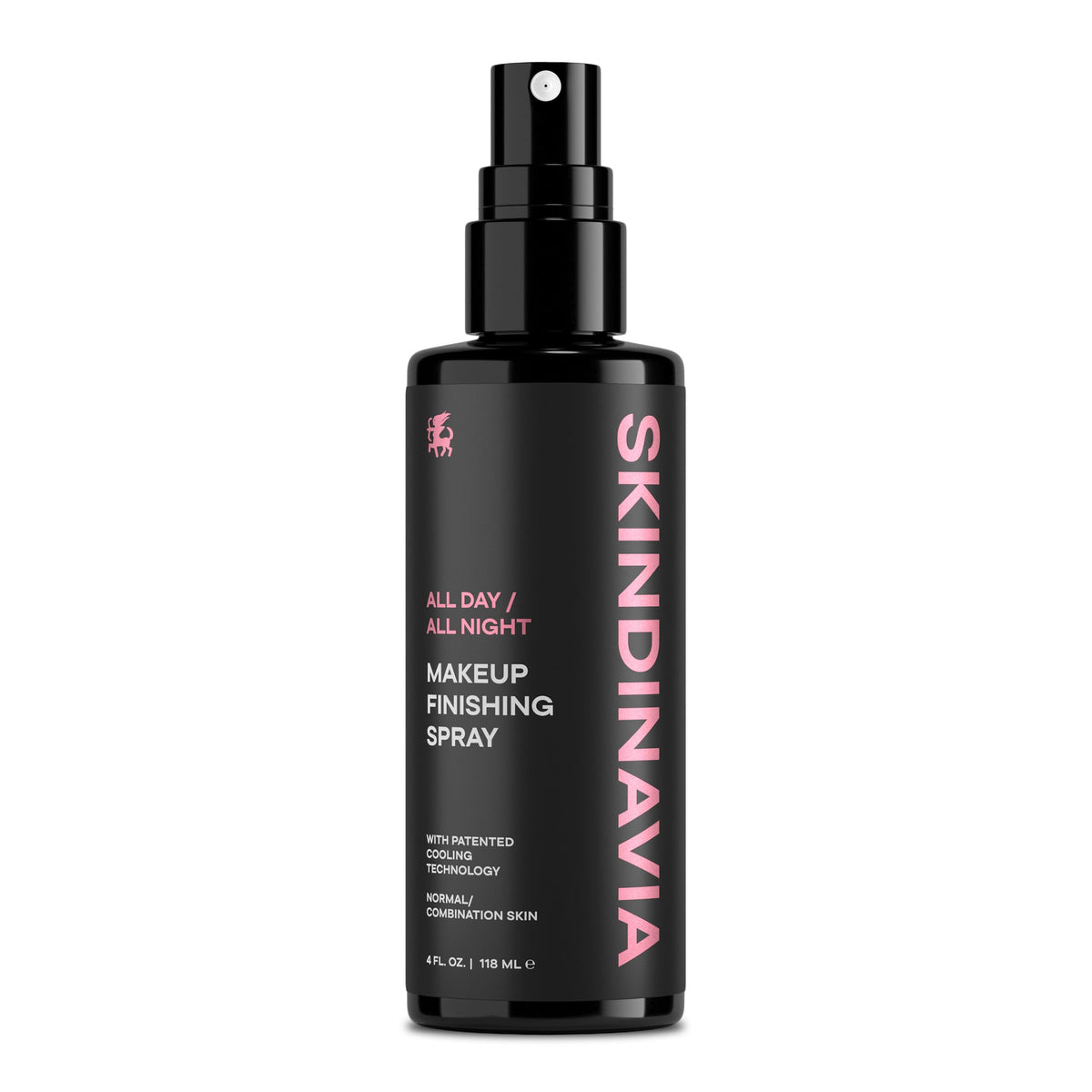 SKINDINAVIA front bottle showing sleek packaging and long-wear benefit