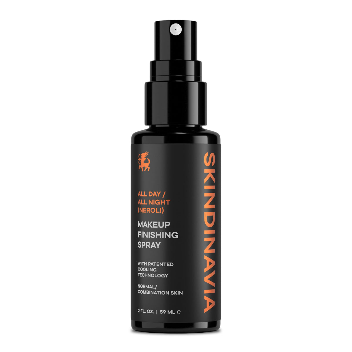 SKINDINAVIA front packaging showing 2 oz bottle and elegant neroli benefit