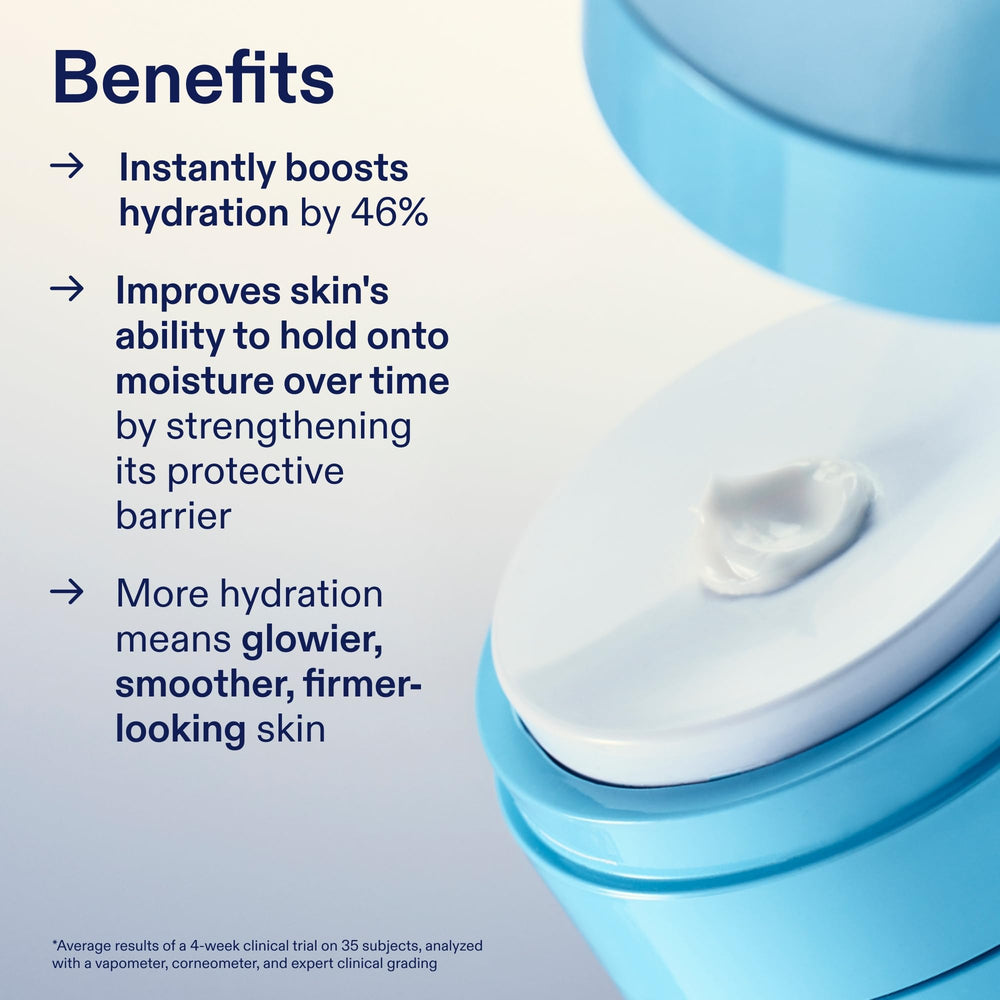 Skinfix applying cream to cheek demonstrating hydration and smooth finish benefit