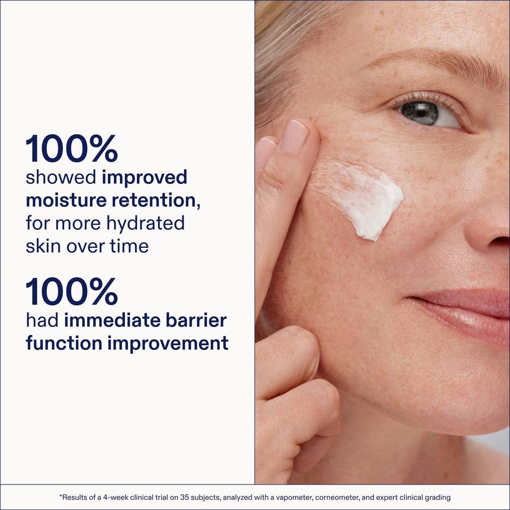 Skinfix side label reading clean formulation claims for reassurance and transparency