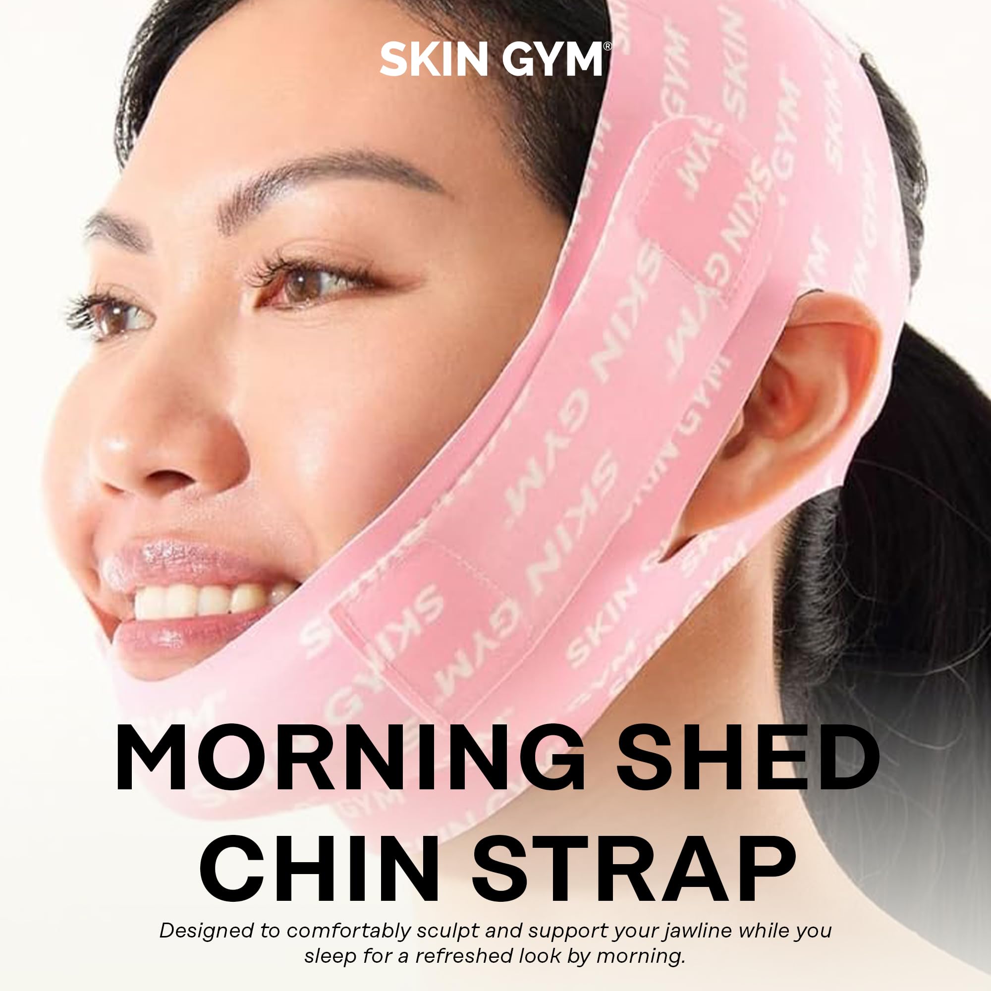 SKIN GYM close-up of breathable fabric texture for comfortable overnight wear