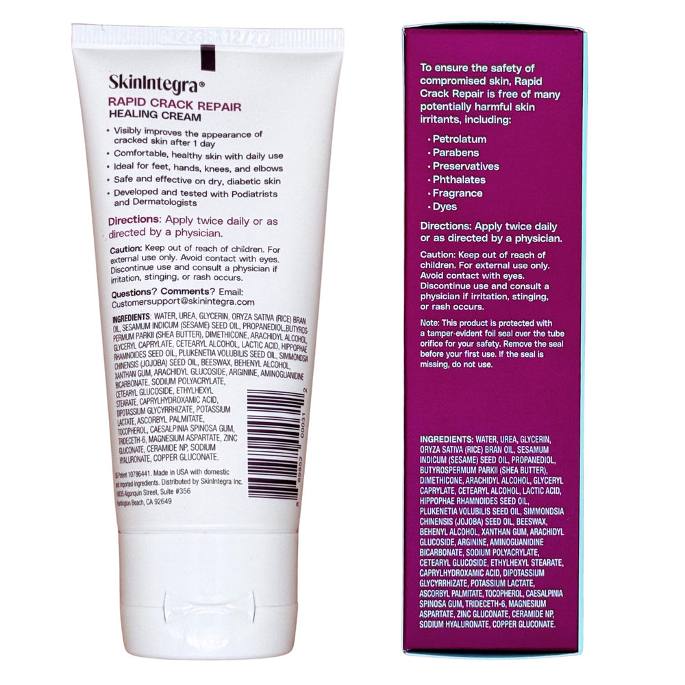 SkinIntegra tube on bedside table suggesting daily use and easy access