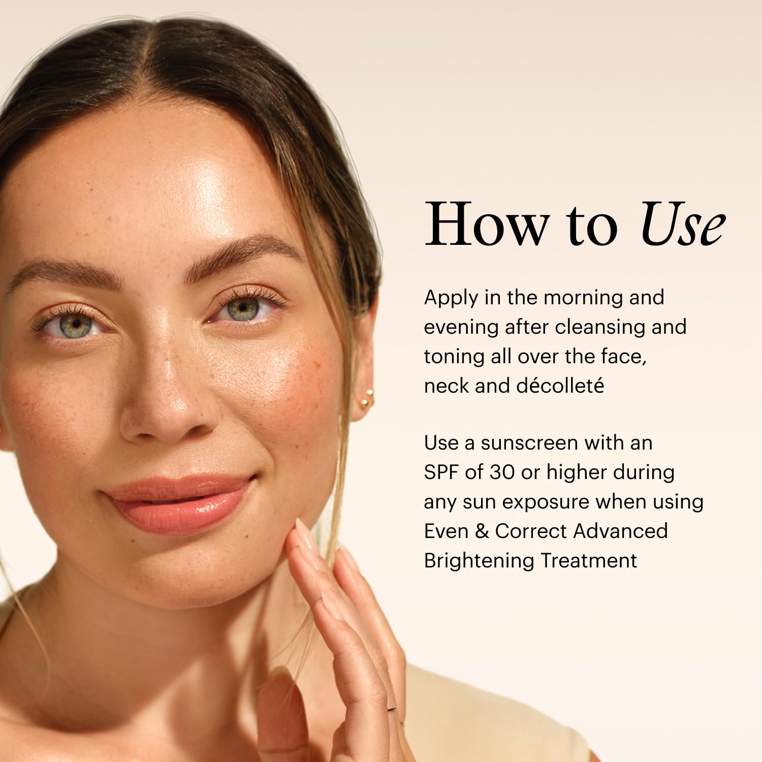 SkinMedica drop of serum on fingertip ready for application