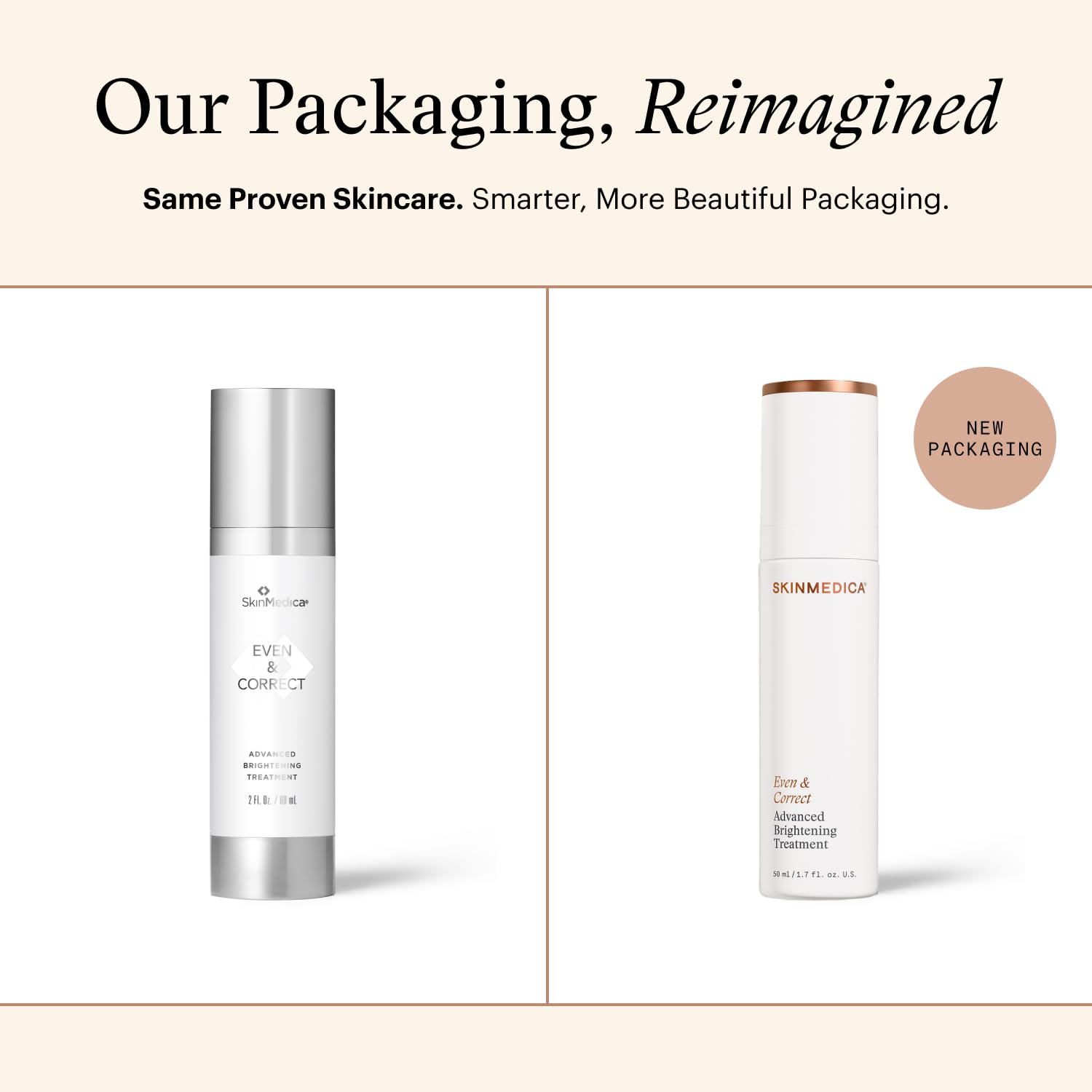 SkinMedica pump dispensing serum for precise, mess-free use