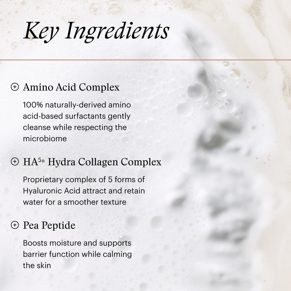 SkinMedica depiction of hyaluronic and collagen ingredients for plumping