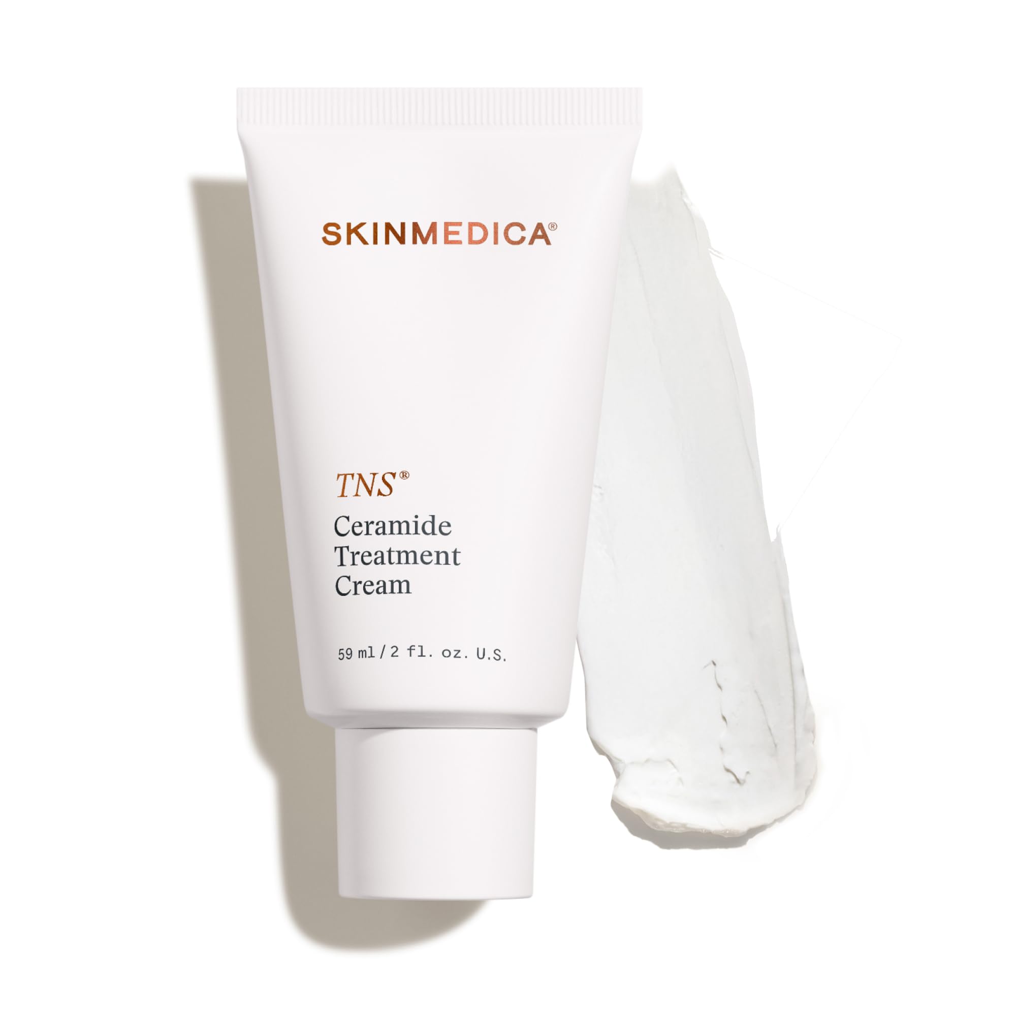 SkinMedica front jar shot showing clean packaging and product benefit