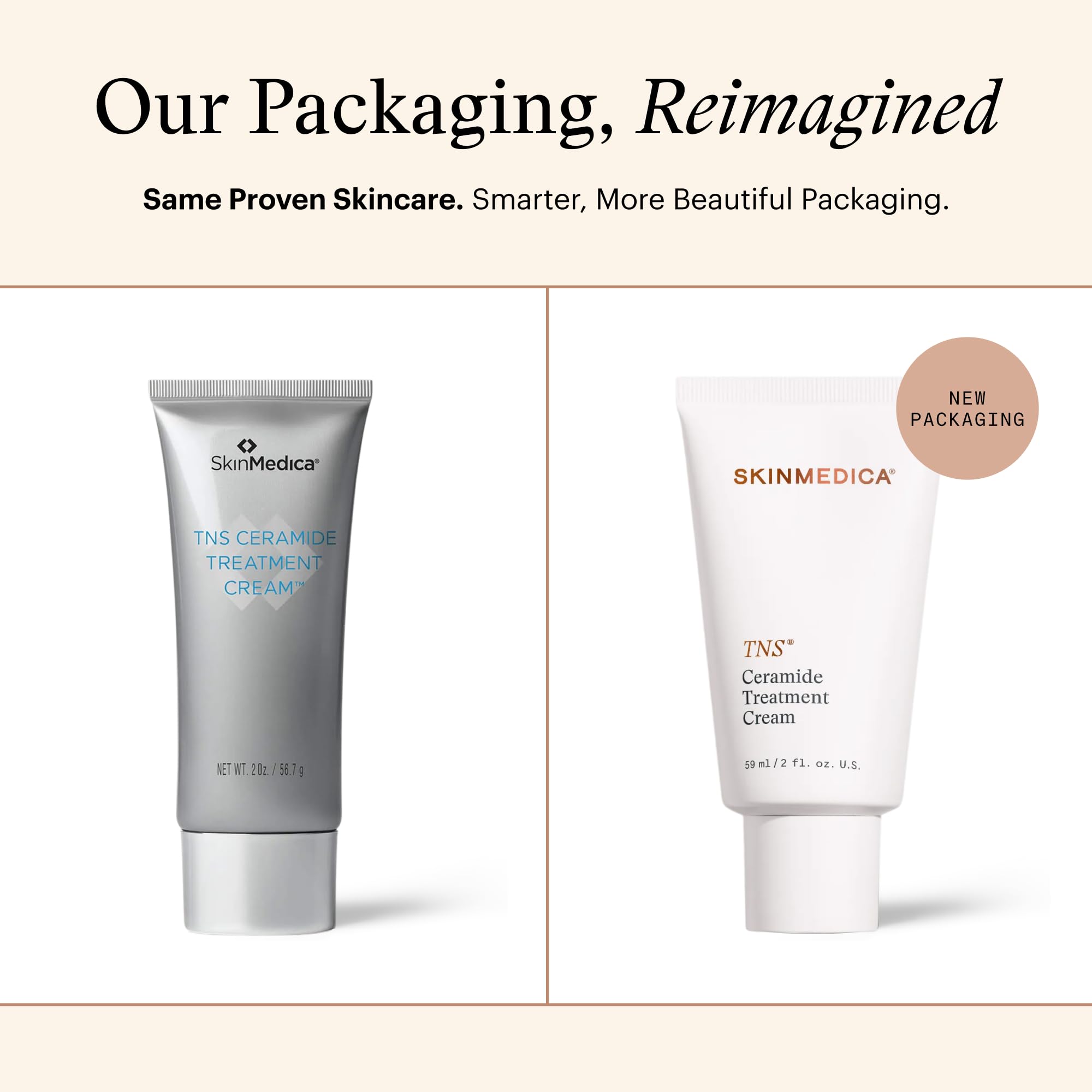 SkinMedica open jar texture shot highlighting creamy hydration