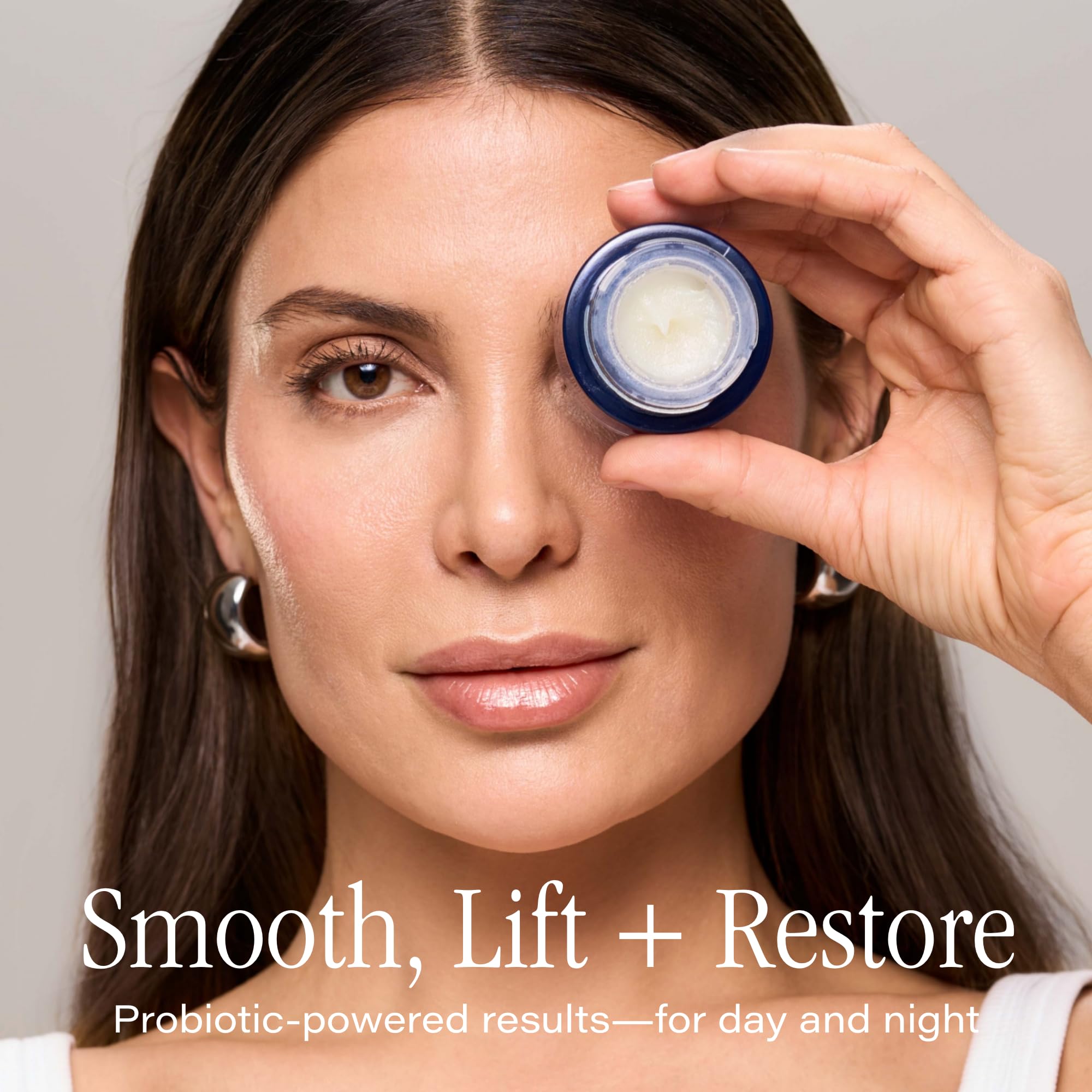 SKINN open jar close-up of balm texture illustrating rich emollient hydration