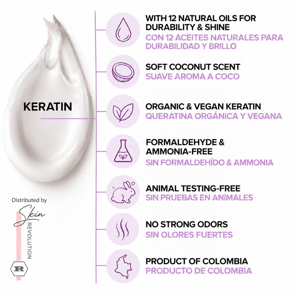 Skin Revolution oils collage featuring argan and coconut for deep nourishment