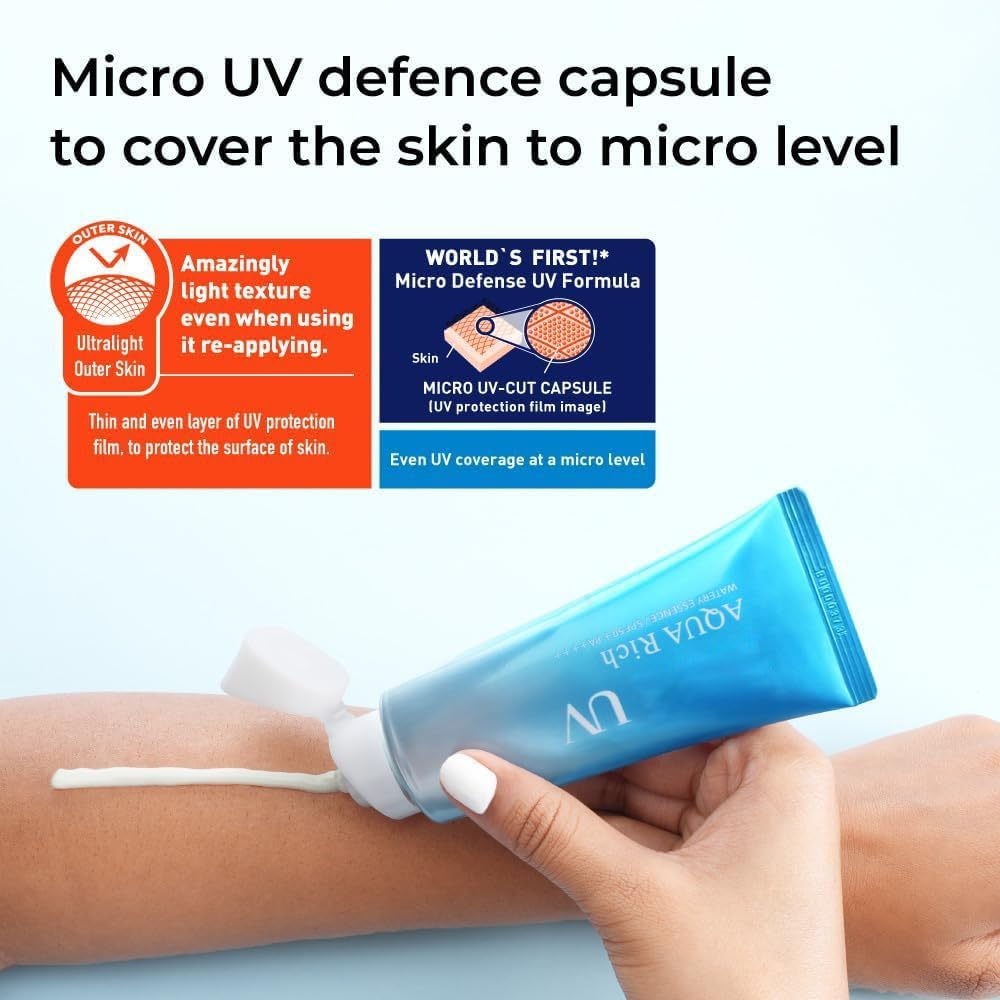 SKINSINS sunscreen in a beach setting protecting skin outdoors