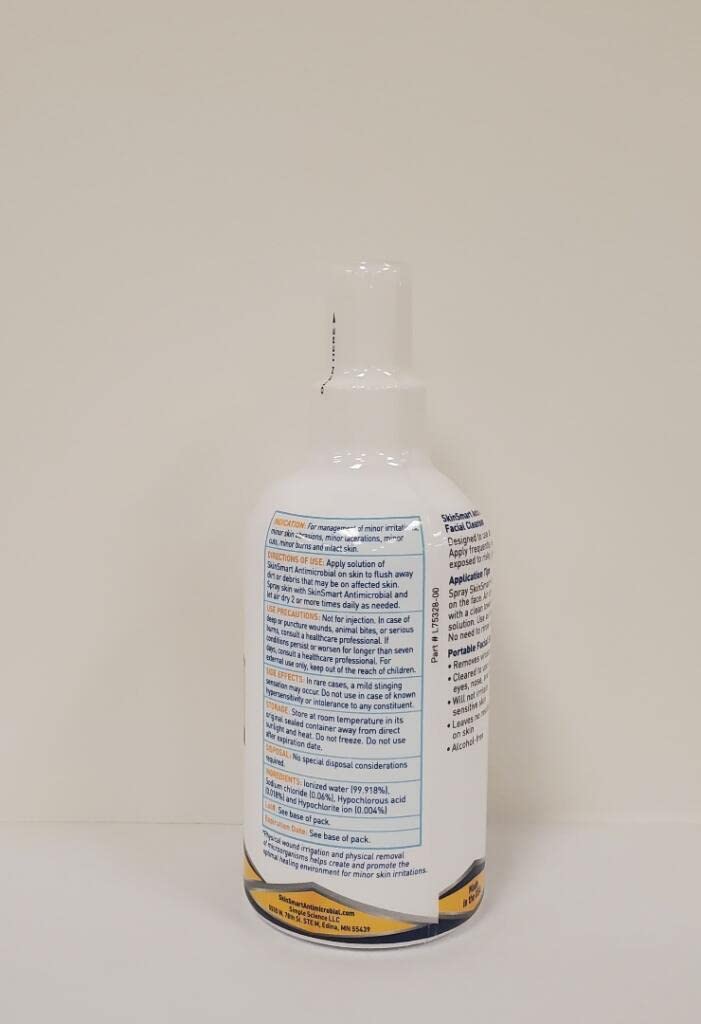 SkinSmart Antimicrobial placed with travel essentials showing commuter-friendly portability benefit