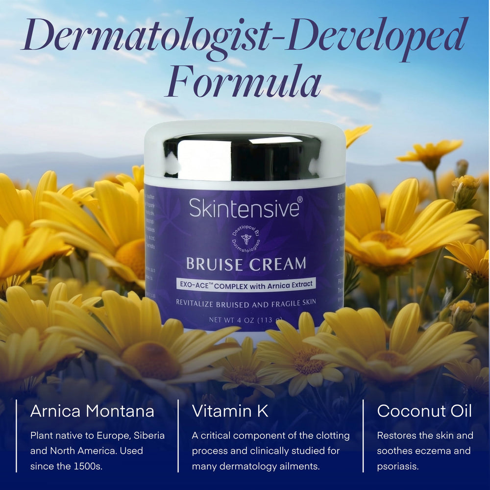 SKINTENSIVE applied to hands demonstrating smooth moisturizing benefit