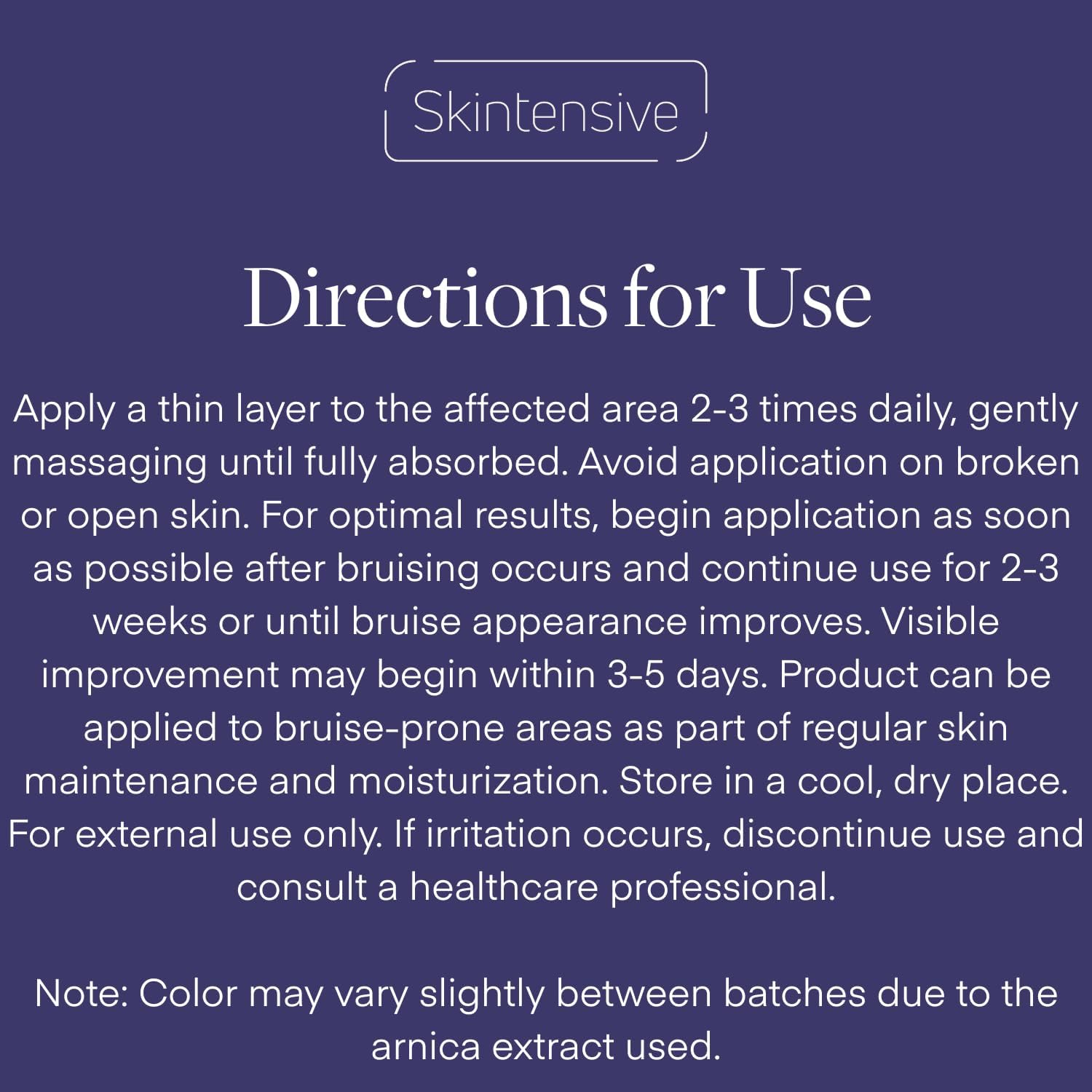 SKINTENSIVE senior hand using cream to show gentle, caring hydration