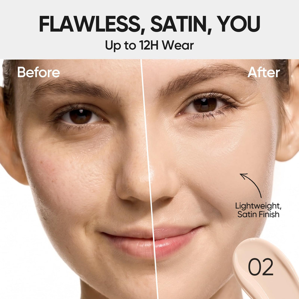 SKINTIFIC cushion open with puff demonstrating easy application and buildable coverage benefit