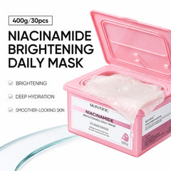 SKINTIFIC single mask unwrapped flatlay highlighting ready-to-use convenience