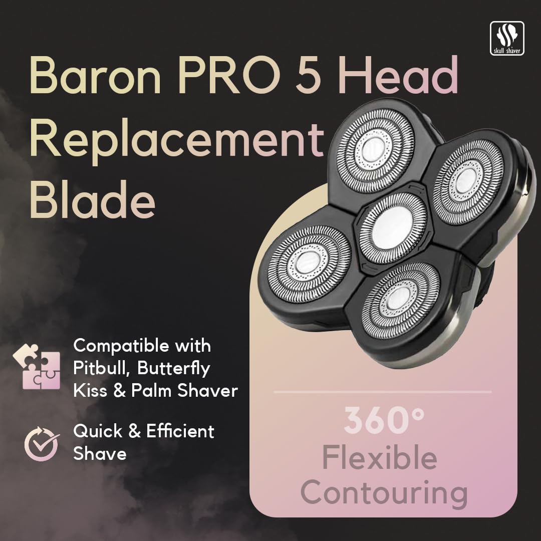 Skull Shaver baron wet setup with foam illustrating wet-shave compatibility