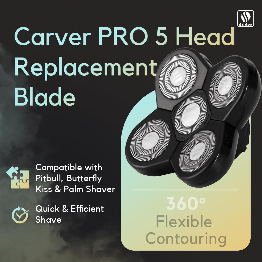 Skull Shaver Carver blade edge texture showing durable sharpness and longevity