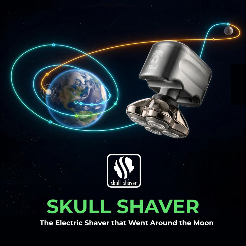 Skull Shaver Forte installed on compatible shaver demonstrating fit