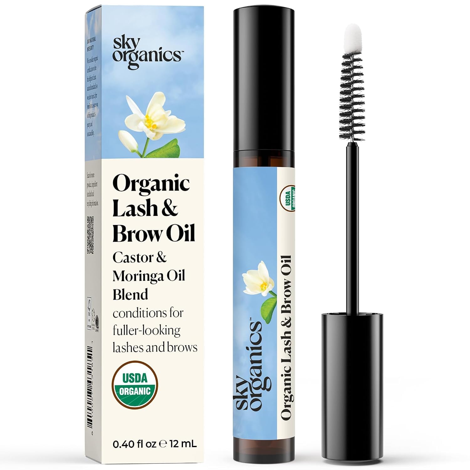 Sky Organics front packaging showing bottle and label benefits