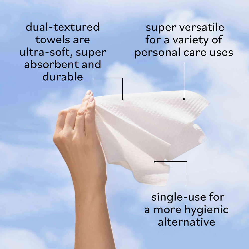 Sky Organics pack displayed on bathroom shelf for clean beauty routine