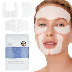 skyn ICELAND front packaging showing the six-patch facelift kit and instant smoothing benefit