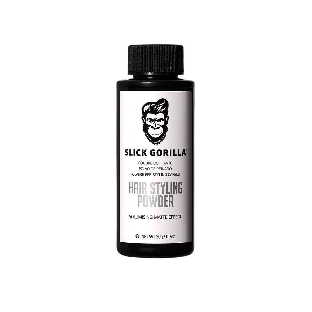 Slick Gorilla front packaging showing compact 0.70 oz jar and matte finish benefit