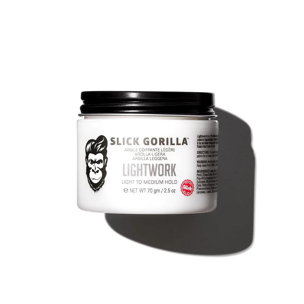 Slick Gorilla front tub shot showing clear label and matte styling benefit