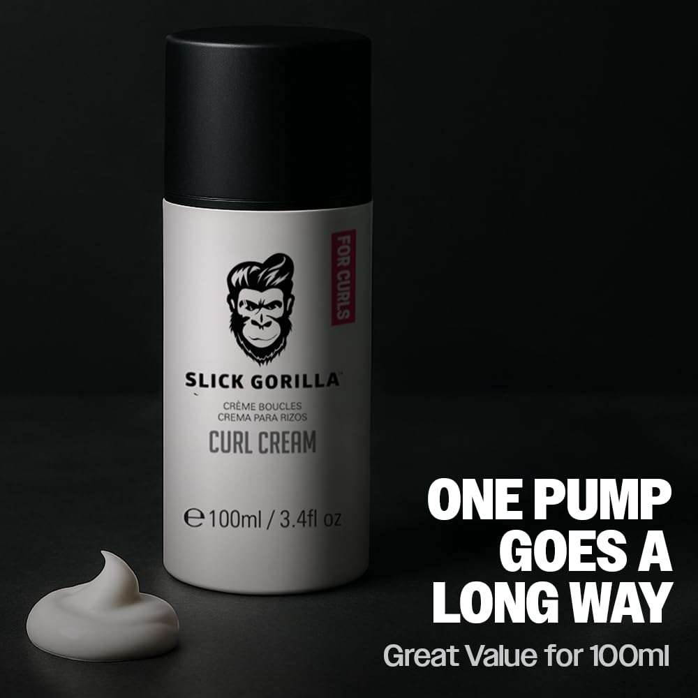 Slick Gorilla open jar displaying cream color and smooth spreadable formula