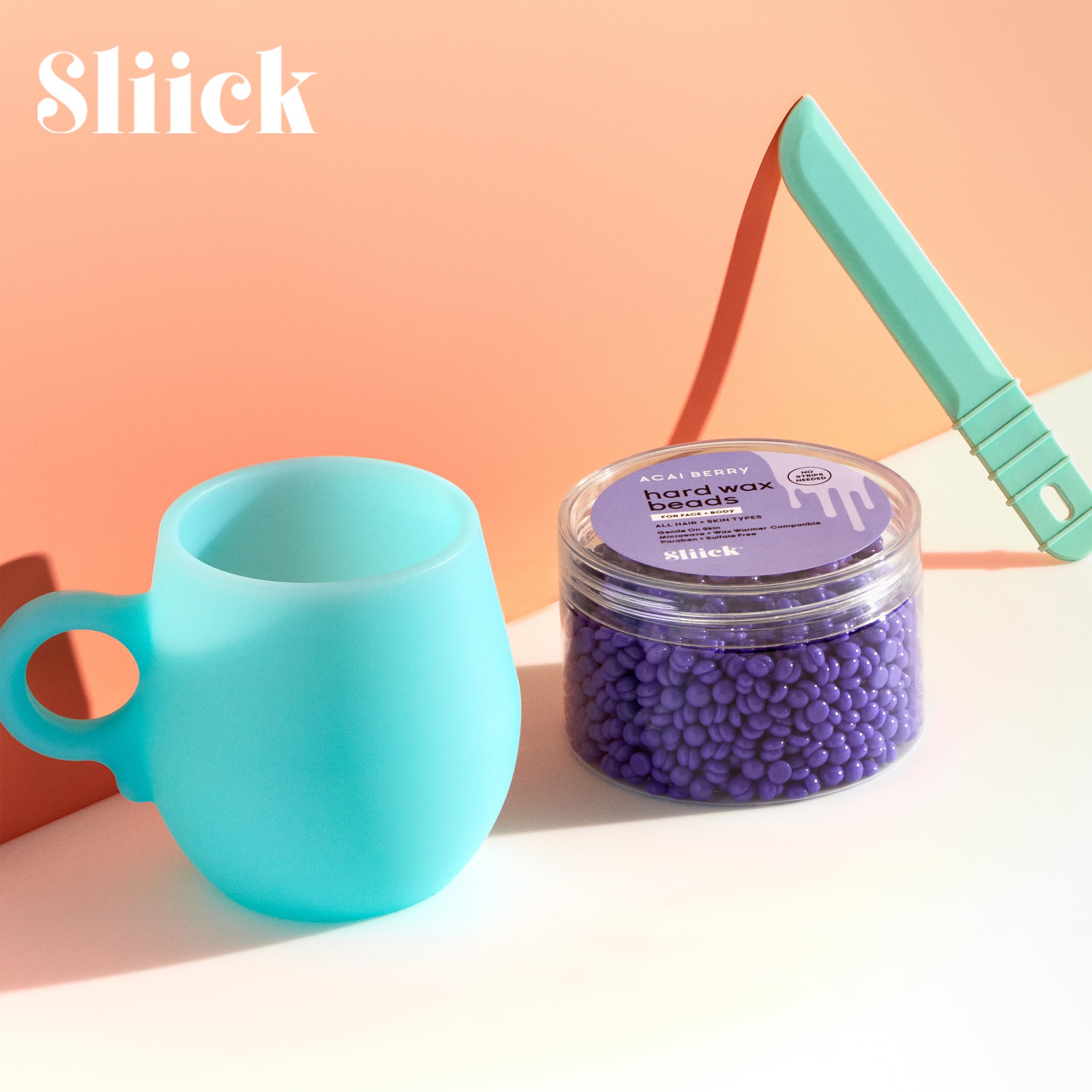 Sliick wooden applicator spreading wax for precise, even coverage
