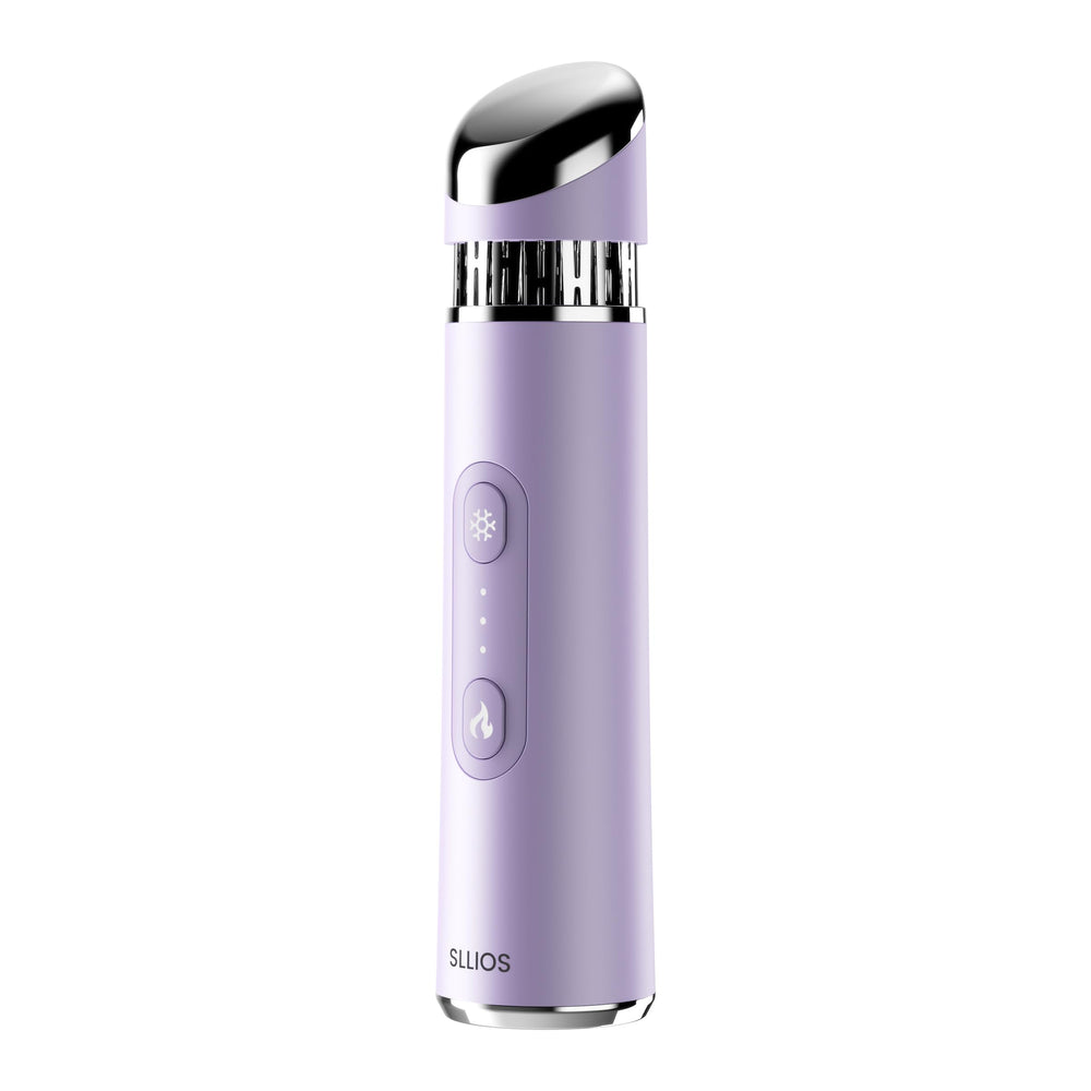 SLLIOS wand front view showing controls and sleek design for easy handling