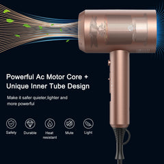 slopehill motor detail highlighting 1800W power for quicker drying and consistent airflow
