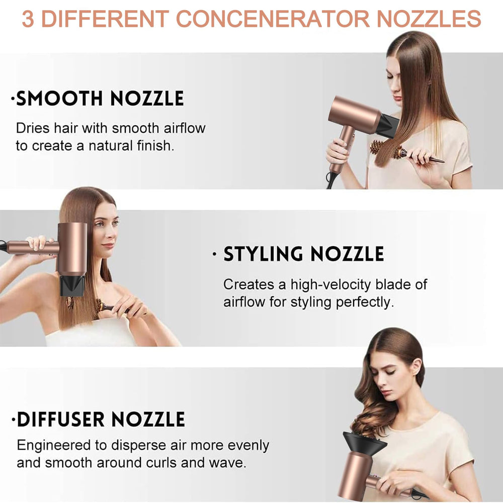 slopehill two concentrator nozzles displayed for precise styling and smooth results