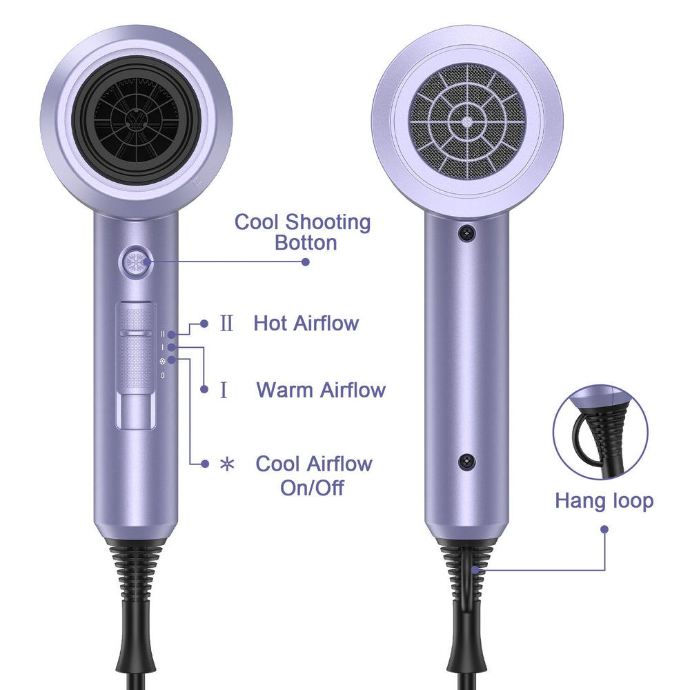 slopehill dryer held in hand demonstrating lightweight ergonomic comfort