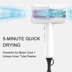 slopehill hair dryer rear controls highlighting easy temperature adjustment benefit