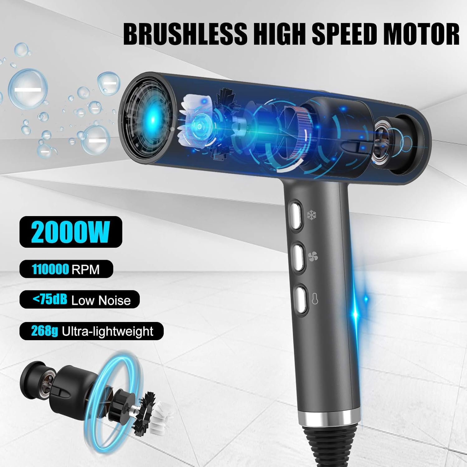 slopehill handle detail with LED display and buttons for easy control and memory