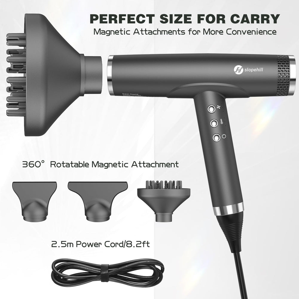 slopehill held in hand to show lightweight 340g portability ideal for travel